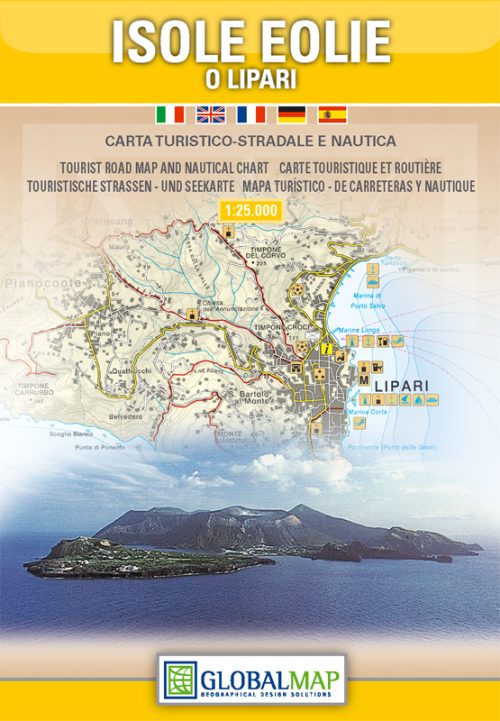 Aeolian (Lipari) Islands | Sicily | 1: 30,000 | GLOBAL MAP