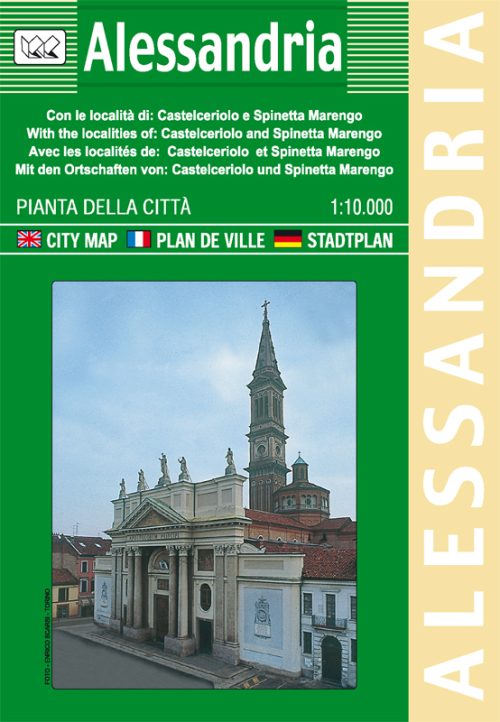 Alessandria city map | Piedmont | 1: 10,000 | LAC