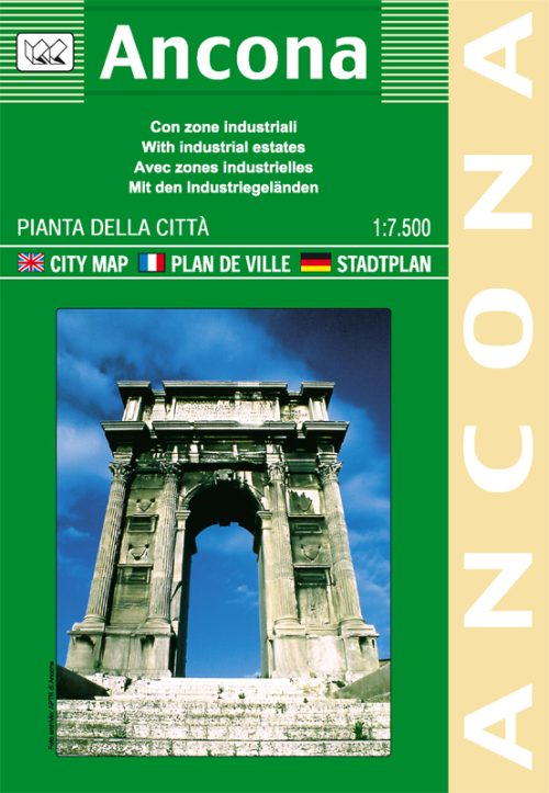 Ancona city map | Marche | 1: 7,500 | LAC