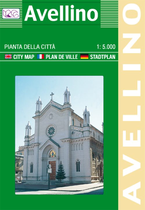 Avellino city map | Campania | 1: 5,000 | LAC