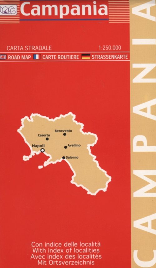 Campania | Regional Road Map | 1: 250,000 | LAC