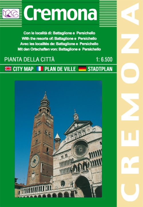 Cremona city map | Lombardy | 1: 7,000 | LAC