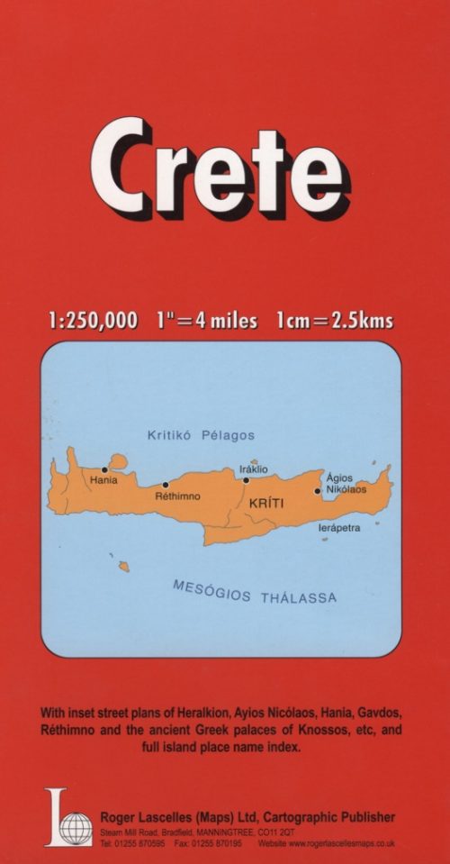 Crete | 1: 250,000 | ROGER LASCELLES