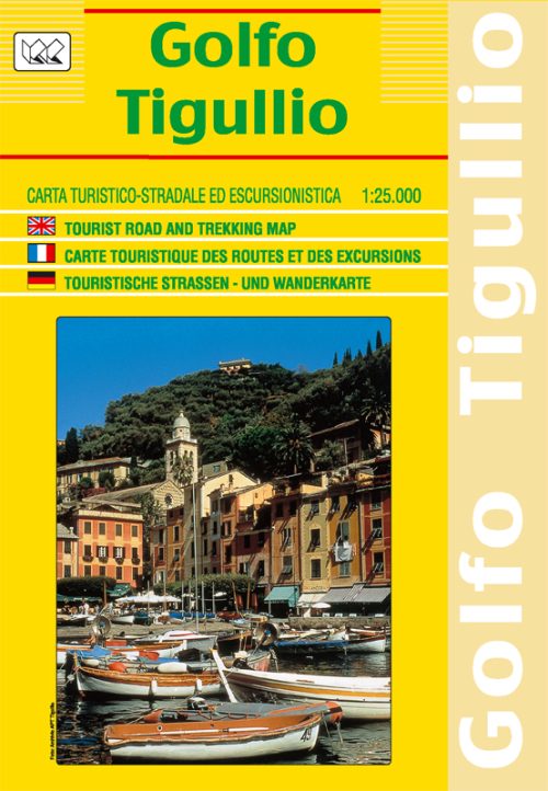 Golfo del Tigullio | Regional Road Map | 1: 25,000 | LAC