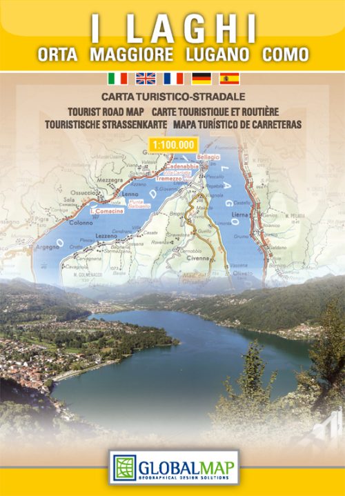 Italian Lakes | Regional Road Map | 1: 100,000 | GLOBAL MAP