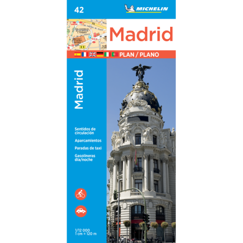 Madrid | City Map 42 | 1: 12,000 | MICHELIN