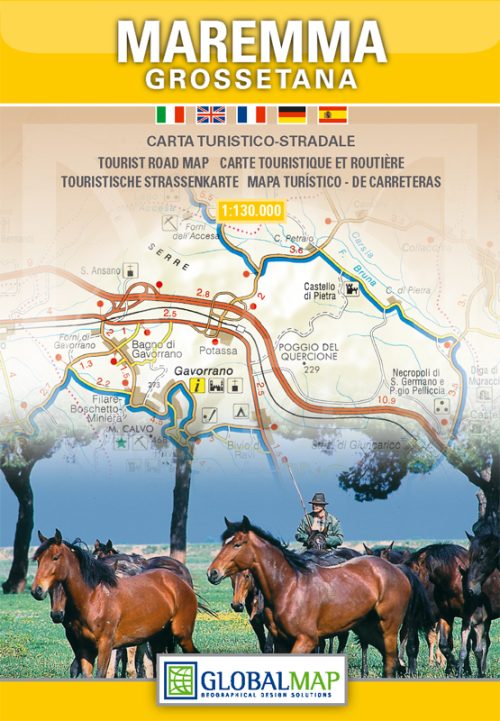 Maremma Grossetana | Regional Road Map | 1: 130,000 | GLOBAL MAP