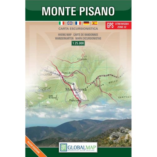 Monte Pisano | Walking Map | 1: 25,000 | GLOBAL MAP