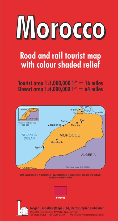 Morocco | 1: 1,000,000 | ROGER LASCELLES