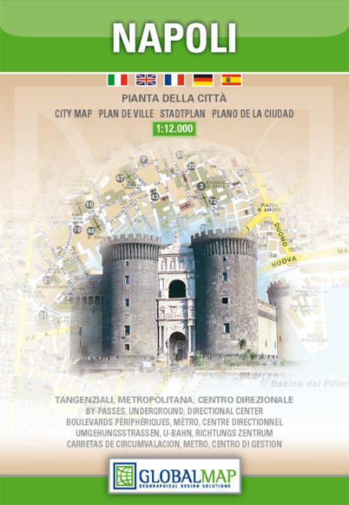 Naples (Napoli) city map | Campania | 1: 12,000 | GLOBAL MAP
