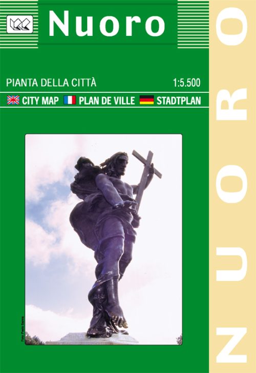 Nuoro city map | Sardinia | 1: 5,500 | LAC