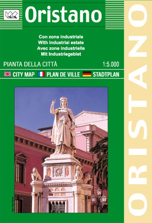 Oristano city map | Sardinia | 1: 5,000 | LAC