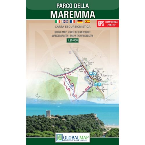 Parco della Maremma | Walking Map | 1: 25,000 | GLOBAL MAP