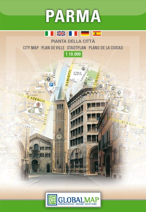 Parma city map | Emilia-Romagna | 1: 10,000 | GLOBAL MAP