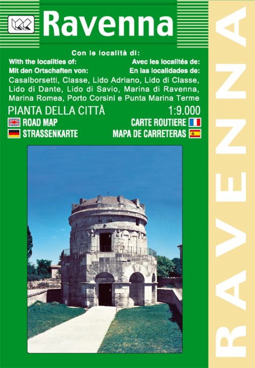 Ravenna city map | Emilia-Romagna | 1: 9,000 | LAC