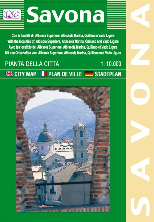 Savona city map | Liguria | 1: 10,000 | LAC