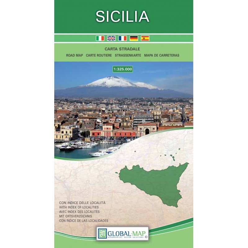 Sicily | Regional Map | 1: 325,000 | GLOBAL MAP