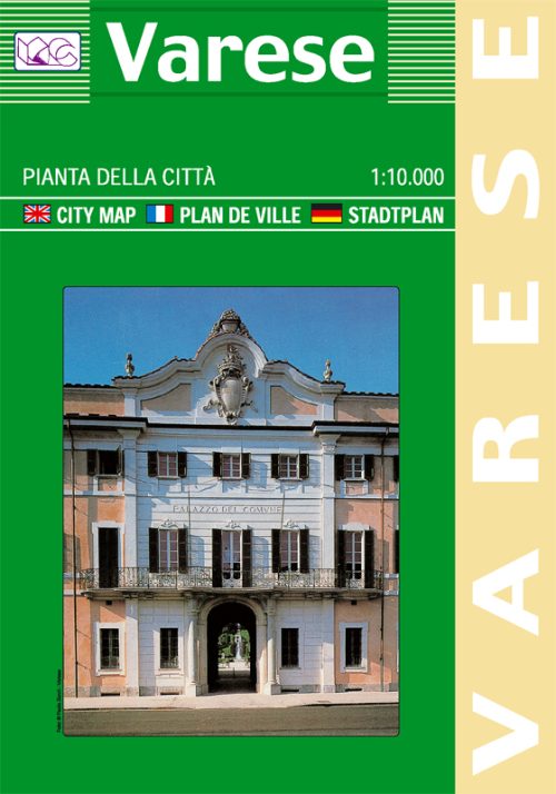 Varese city map | Lombardy  1: 10,000 |  LAC