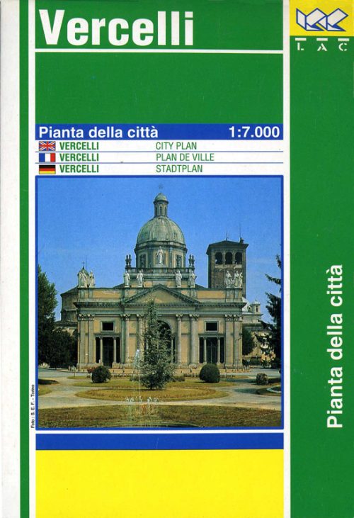 Vercelli city map | Piedmont | 1: 7,000 | LAC